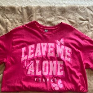 Pink graphic t shirt